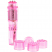 Pocket Rocket - vibrátor szett - pink (5 részes)