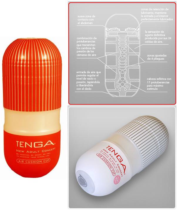 Tenga. Air cushion cup.