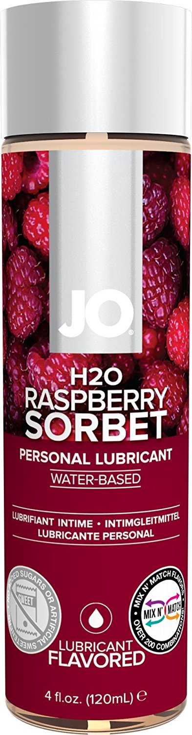 JO H2O málna sorbet - vízbázisú síkosító (120ml) 