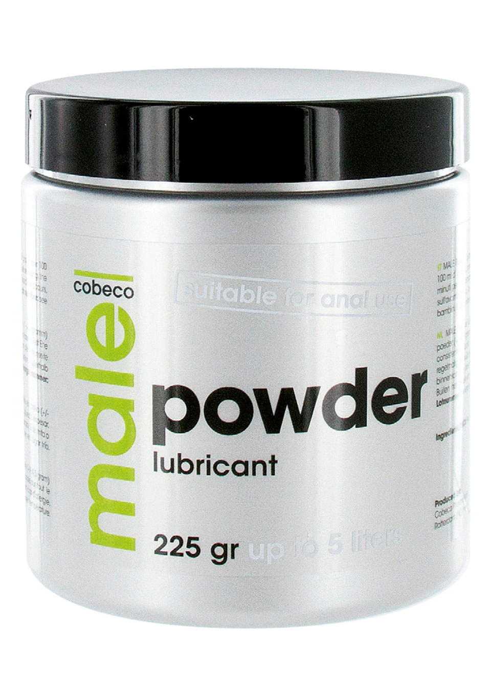 MALE POWDER LUBRICANT 225G-5Liter.