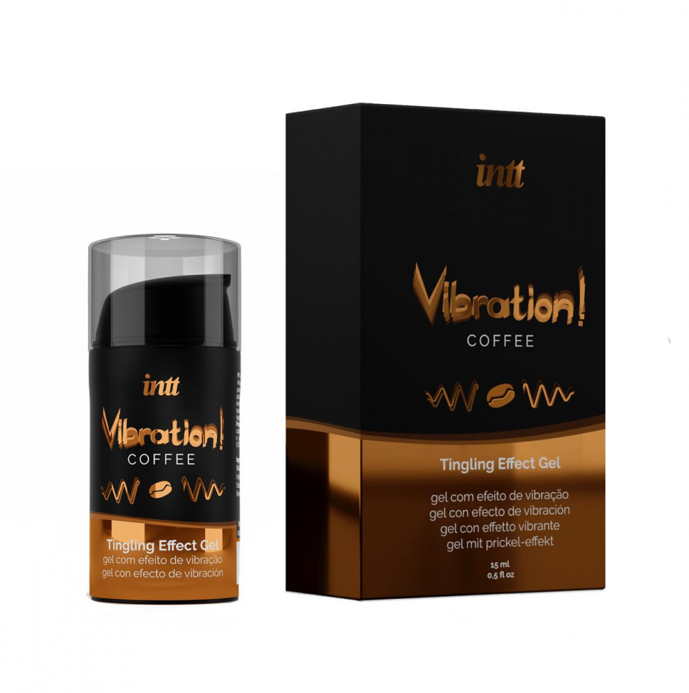 INTT VIBRATION COFFEE FOLYÉKONY VIBRÁTOR GÉL 15ML