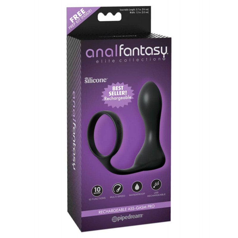 Anal Fantasy Elite Collection Rechargeable Ass-Gasm Pro