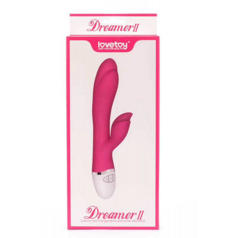 Lovetoy Dreamer II Vibrator Rose Red