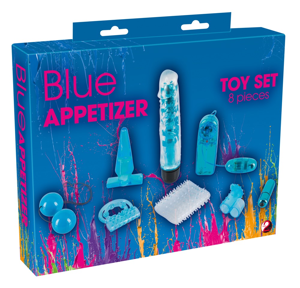 Blue Appetizer - vibrátoros készelt (8 részes)
