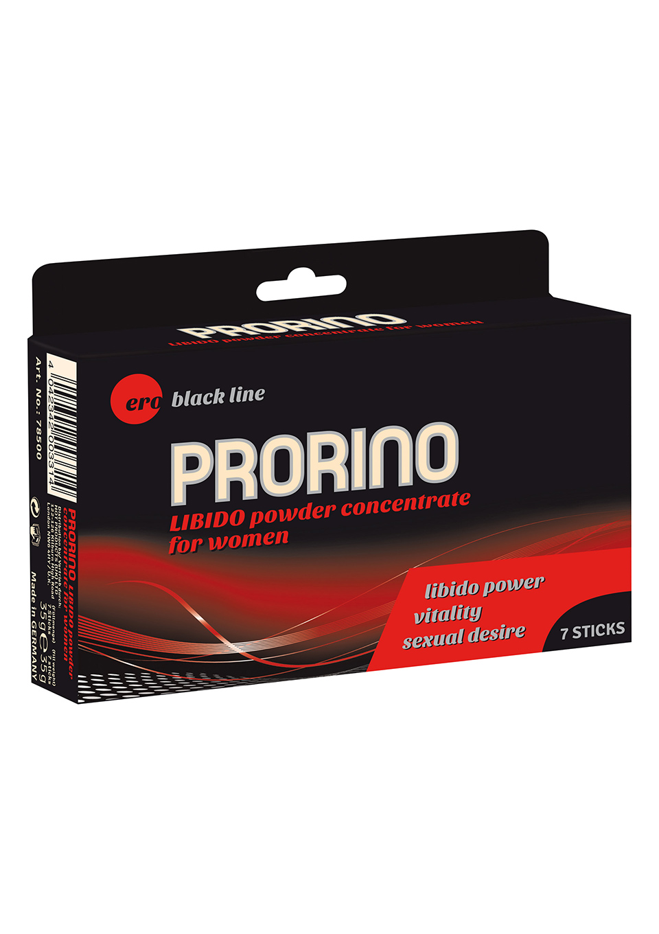 ERO PRORINO black line libido powder concentrate for women