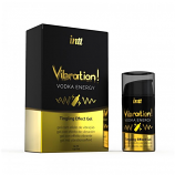 INTT VIBRATION VODKA ENERGIAITAL FOLYÉKONY VIBRÁTOR GÉL 15ML