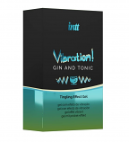 INTT VIBRATION GIN & TONIC FOLYÉKONY VIBRÁTOR GÉL 15ML