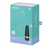 Satisfyer Pro 3 - vízálló, akkus csiklóizgató vibrátor (fekete)