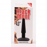 Black Mont M Silicone Plug