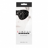 Sinful Blindfold Black