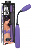 Mr. Flex - kéjpálca vibrátor (lila/fekete) (CLONE)
