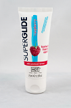 HOT Superglide edible lubricant waterbased - RASPBERRY - 75ml