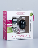 Vibrating Egg Small Size Black