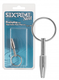 Sextreme - acél gyűrűs, üreges húgycsőkúp (0,8cm)
