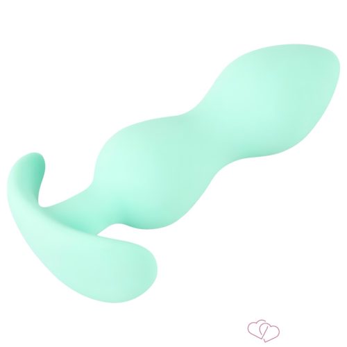 Cuties Mini Butt Plug - szilikon anál plug (zöld)