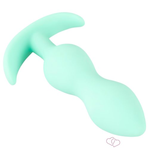 Cuties Mini Butt Plug - szilikon anál plug (zöld)