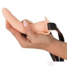 You2Toys - Strap-On - akkus, felcsatolható vibrátor (testszínű)