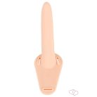 You2Toys - Strap-On - akkus, felcsatolható vibrátor (testszínű)