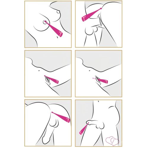 Couples Choice - akkus csikló vibrátor (pink)