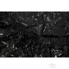 Fényes lepedő - gumírozott - 220 x 220cm (fekete) - Fetish eszközök