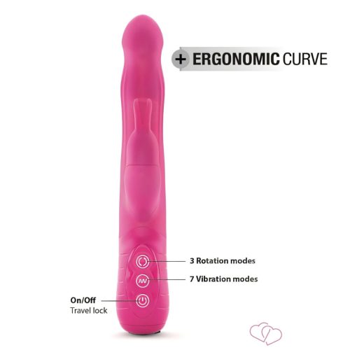 Dorcel Baby Rabbit 2.0 - akkus, csiklókaros vibrátor (pink)