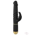 Dorcel Furious Rabbit 2.0 - lökő csiklókaros vibrátor (fekete) - Vibrátorok