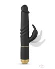 Dorcel Furious Rabbit 2.0 - lökő csiklókaros vibrátor (fekete) - Vibrátorok