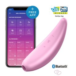 Satisfyer Curvy 3+ - okos, akkus, vízálló csiklóizgató vibrátor - Vibrátorok