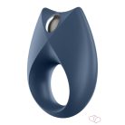 Satisfyer Royal One - okos, akkus, vízálló péniszgyűrű (kék) - Férfi termékek