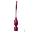 Satisfyer Love Birds Vary - okos, variálható gésagolyó (piros) - Vibrátorok