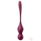 Satisfyer Love Birds Vary - okos, variálható gésagolyó (piros) - Vibrátorok