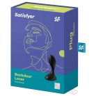Satisfyer Backdoor Lover - akkus, vízálló anál vibrátor (fekete) - OUTLET