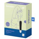 Satisfyer Ultra Power Bullet 2 - vízálló vibrátor (fekete)