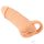 Nature Skin - péniszköpeny és műpunci - 18 cm (testszínű)