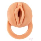Nature Skin - péniszköpeny és műpunci - 18 cm (testszínű)