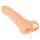 Nature Skin - 2in1 műpunci és péniszköpeny - 23 cm (testszínű)