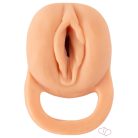 Nature Skin - 2in1 műpunci és péniszköpeny - 23 cm (testszínű)