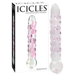 Icicles No. 7 - gyöngyös üveg dildó - Dildók