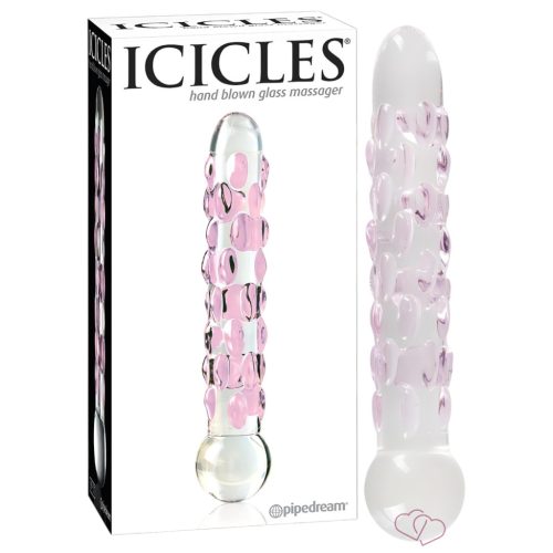 Icicles No. 7 - gyöngyös üveg dildó - Dildók