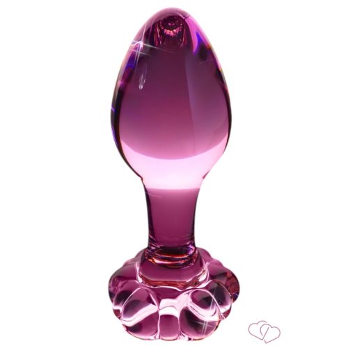 Icicles - virágos üvegkúp (pink) - Anális termékek