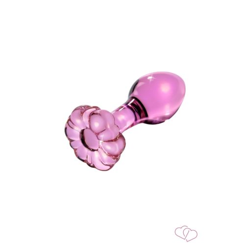 Icicles - virágos üvegkúp (pink) - Anális termékek