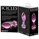 Icicles - virágos üvegkúp (pink) - Anális termékek