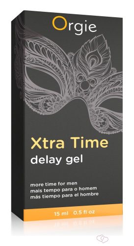 Orgie Xtra Time - Ejakuláció Késleltető GÉL Férfiaknak (15ML) - Drogéria