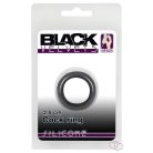 Black Velvet - vastagfalú péniszgyűrű (2,6cm) - fekete - Férfi termékek