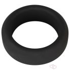 Black Velvet - vastagfalú péniszgyűrű (3,2cm) - fekete - Férfi termékek