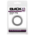 Black Velvet - vastagfalú péniszgyűrű (3,2cm) - fekete - Férfi termékek