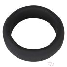Black Velvet - vastagfalú péniszgyűrű (3,8cm) - fekete - Férfi termékek