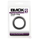 Black Velvet - vastagfalú péniszgyűrű (3,8cm) - fekete - Férfi termékek