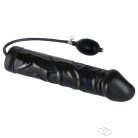 Gigantikus latexballon - fekete dildó - Dildók