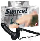 Switch - Felcsatolható Dildó (Fekete) - Felcsatolható játékszerek (strap-on)